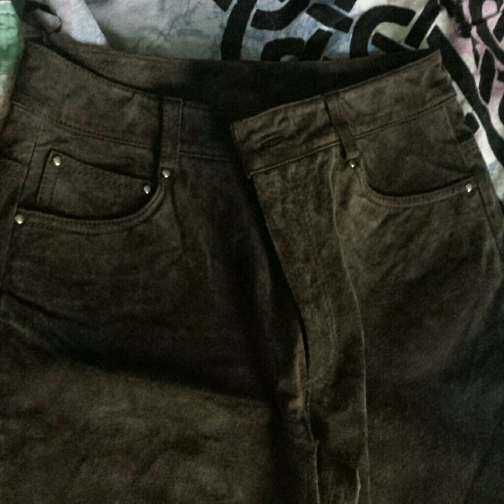 Leather pants